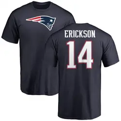 Alex Erickson New England Patriots Men's Navy Name & Number Logo T-Shirt -