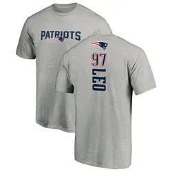 Titus Leo New England Patriots Men's Backer T-Shirt - Ash