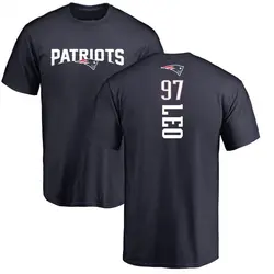 Titus Leo New England Patriots Men's Navy Backer T-Shirt -