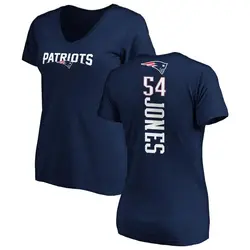 Truman Jones New England Patriots Women's Navy Backer Slim Fit T-Shirt -